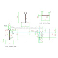 Passed CE& ISO Full-automatic Main Tee/Cross Tee Bar Rolling Forming Machine/T Bar Making Machine